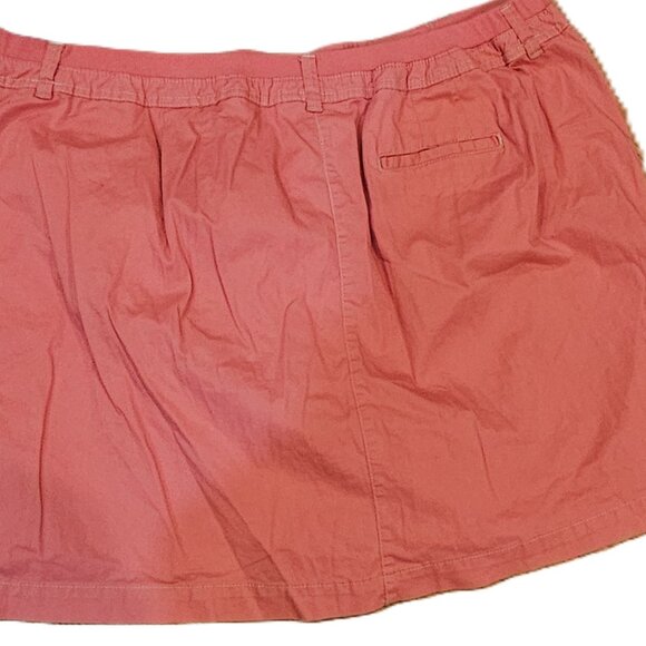 24W salmon pink skort - Picture 5 of 6
